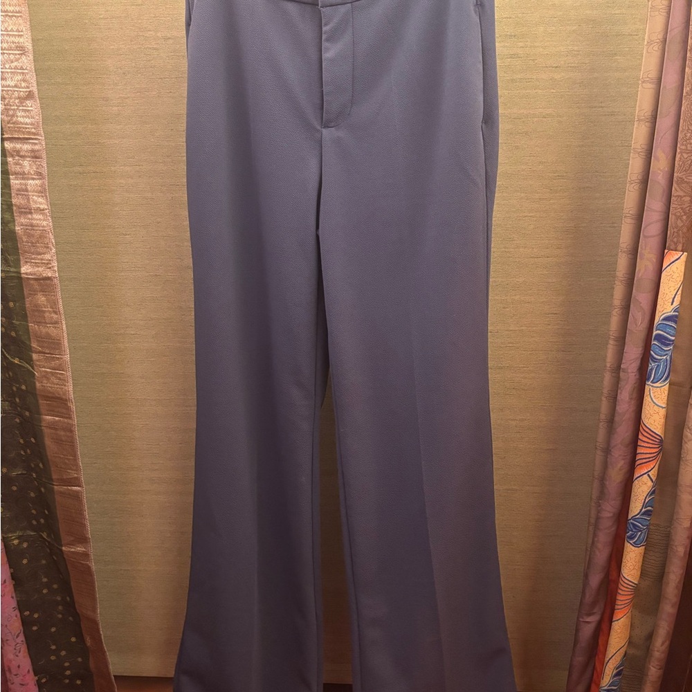 Dictionary Blue Flared Dress Pants Women’s Size M (8–10)